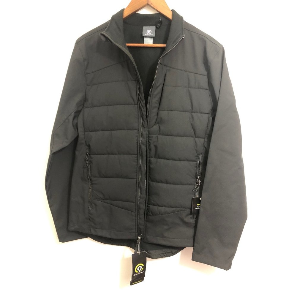 NWT Champion Black Zip Up Jacket size medium